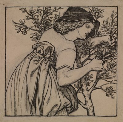 La luna de miel del rey René de Dante Gabriel Charles Rossetti